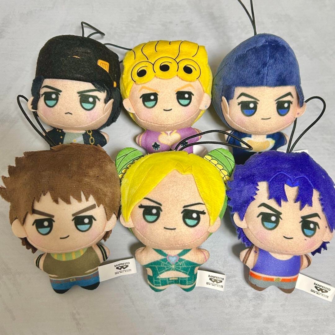 JoJo's Bizarre Adventure Chibigurumi vol.3 All 6 set Plush doll