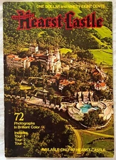 Vintage HEARST CASTLE Travel Guide c.1960s/70s: 72 Full Color Photographs!
