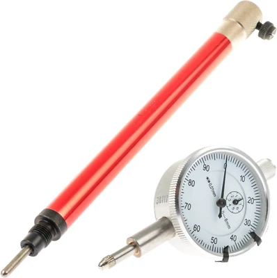 PROMOTEC Comparatore + supporto lungo a vite 14x1,25 passo candele PMS regolaz anticipo