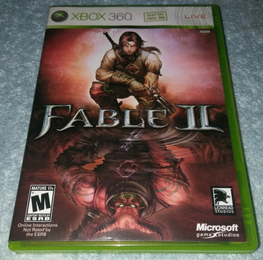 Fable II Game Of The Year Edition + Halo 3 - Bundle Microsoft Xbox 360 (PAL) - Bon état