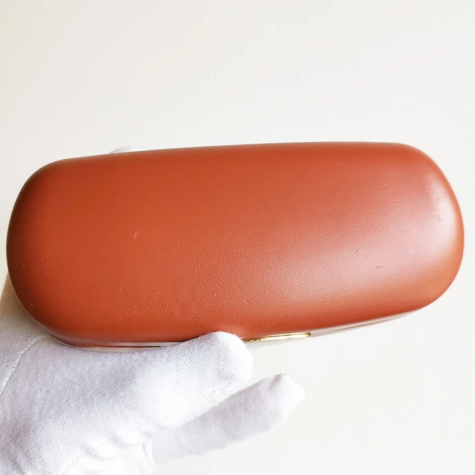 fodero occhiali da sole custodia MISSONI sunglasses case astuccio vintage gold - Immagine 4 di 4