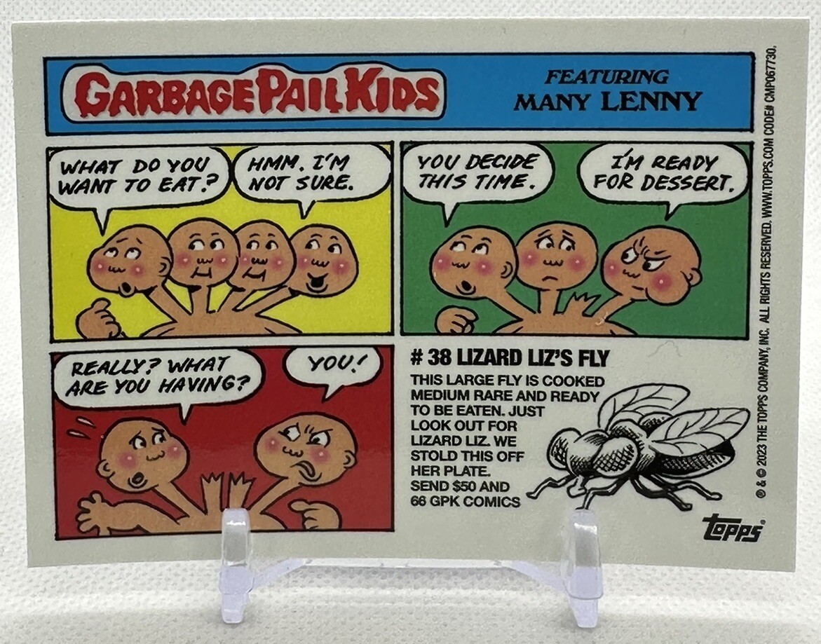 Michael Idol 2023 Topps Garbage Pail Kids Chrome Series 6 224a Atomic