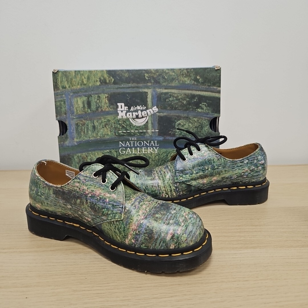 Dr Martens X National Gallery 1461 Lily Pond Floral Garden Dr Martens X National Gallery 1461 Lily Pond Floral Garden