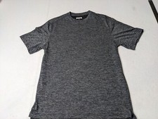 Duluth Trading Company shirt mens small gray short sleeve shirt larger fit pics