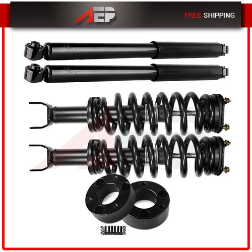 Fits Dodge Ram 1500 2.5 inch Front Leveling Kit & Gas Shocks Struts 2006-07 2008