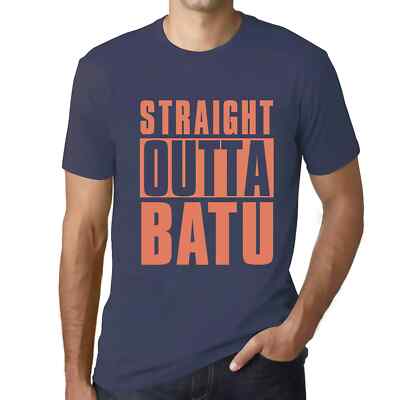 ULTRABASIC Herren T-Shirt Straight Outta Batu T-Shirt