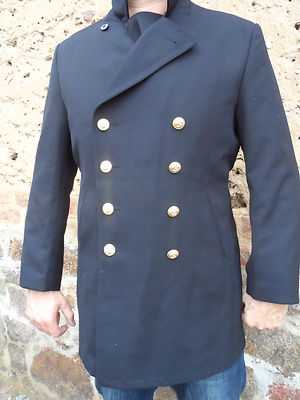 Original Bundeswehr Marine Colani Gr. S 46 Marinejacke Zweireiher