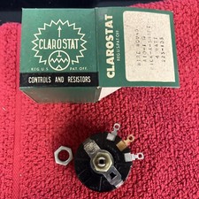 CLAROSTAT A10-1 OHM 4 WATT 225-135 POTENTIOMETER NOS
