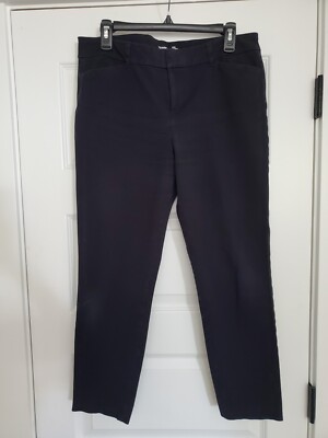 Old Navy Pixie Black Never Fade Pants~size 12