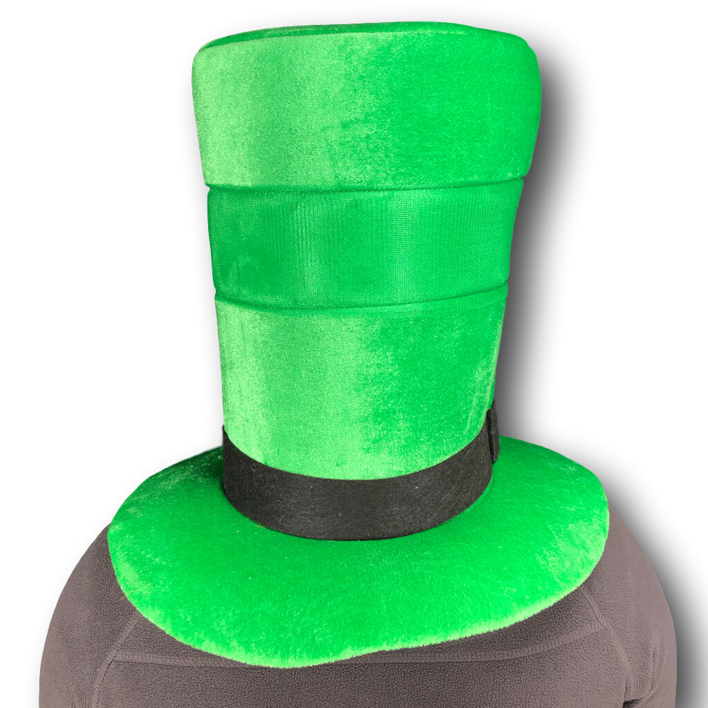 Kit De Disfraces Para El Día De San Patricio - Incluye Sombrero, Collares De Trébol, Bigotes, Gafas, Pulseras - 21 Piezas, Color Verde
