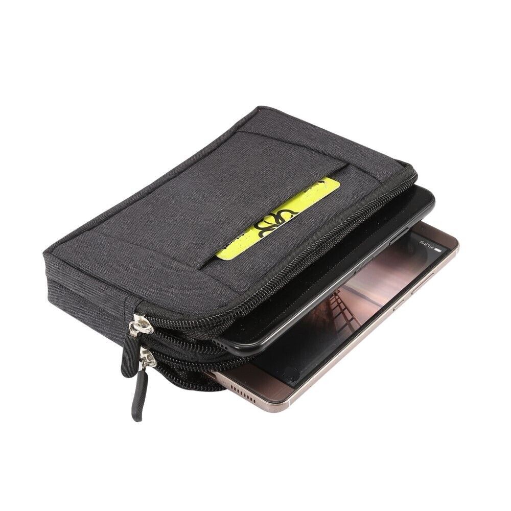 Pantalones de mezclilla con cinturón horizontal multipropósito para Tecno Mobile Spark 5...