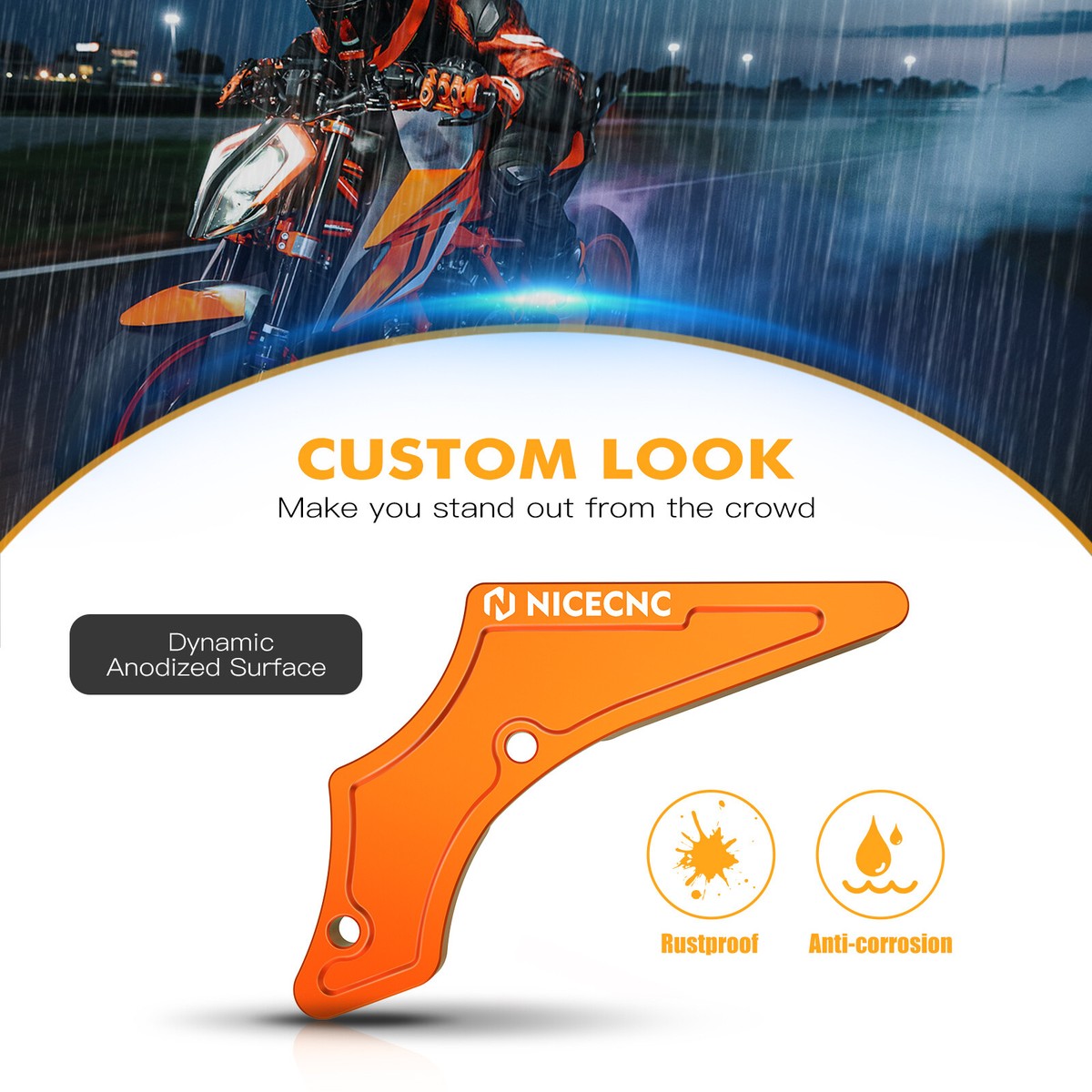CNC Front Sprocket Cover Case Saver For KTM 250 300 EXC XCW XC-W
