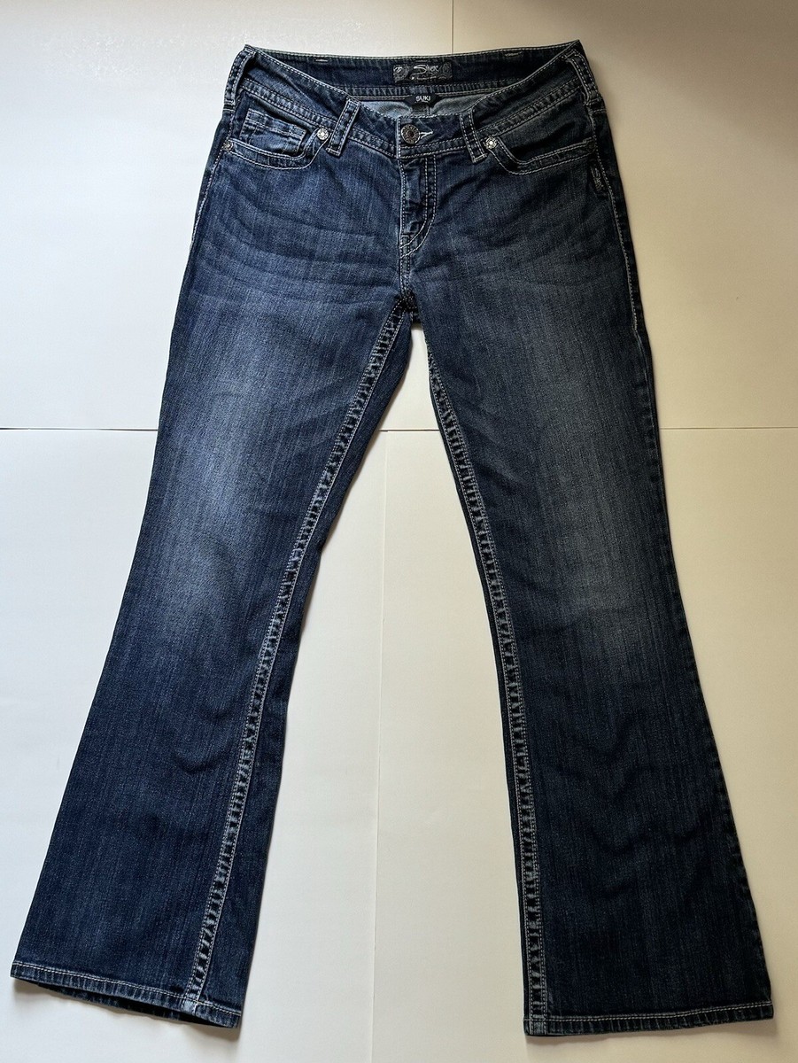 Silver Jeans Co Suki Jeans Western Glove Works CA00508 Bootcut Womens Size  31/32