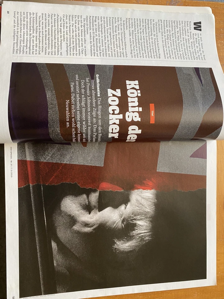 MAD Alfred King Boris Johnson AfD Radicals Chemtrails Der Spiegel Magazine 2019 - Image 3 of 4
