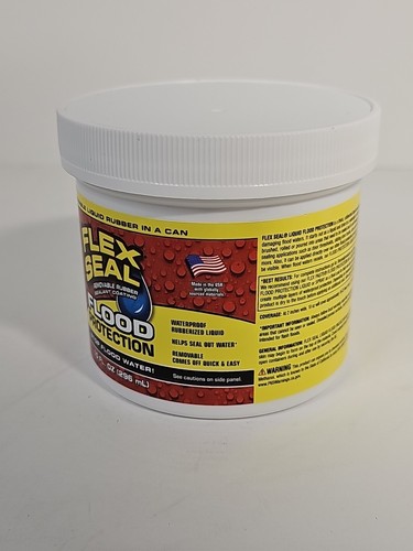 Flex Seal Liquid Waterproof Removable Rubber Sealant Flood Protection 10 oz - Picture 2 of 7