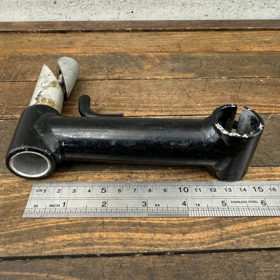 Vintage Answer A-TAC Stem 1 1/8 Quill ATAC 130 25.4 Alloy Cable Guide 90s MTB - Image 4 of 4