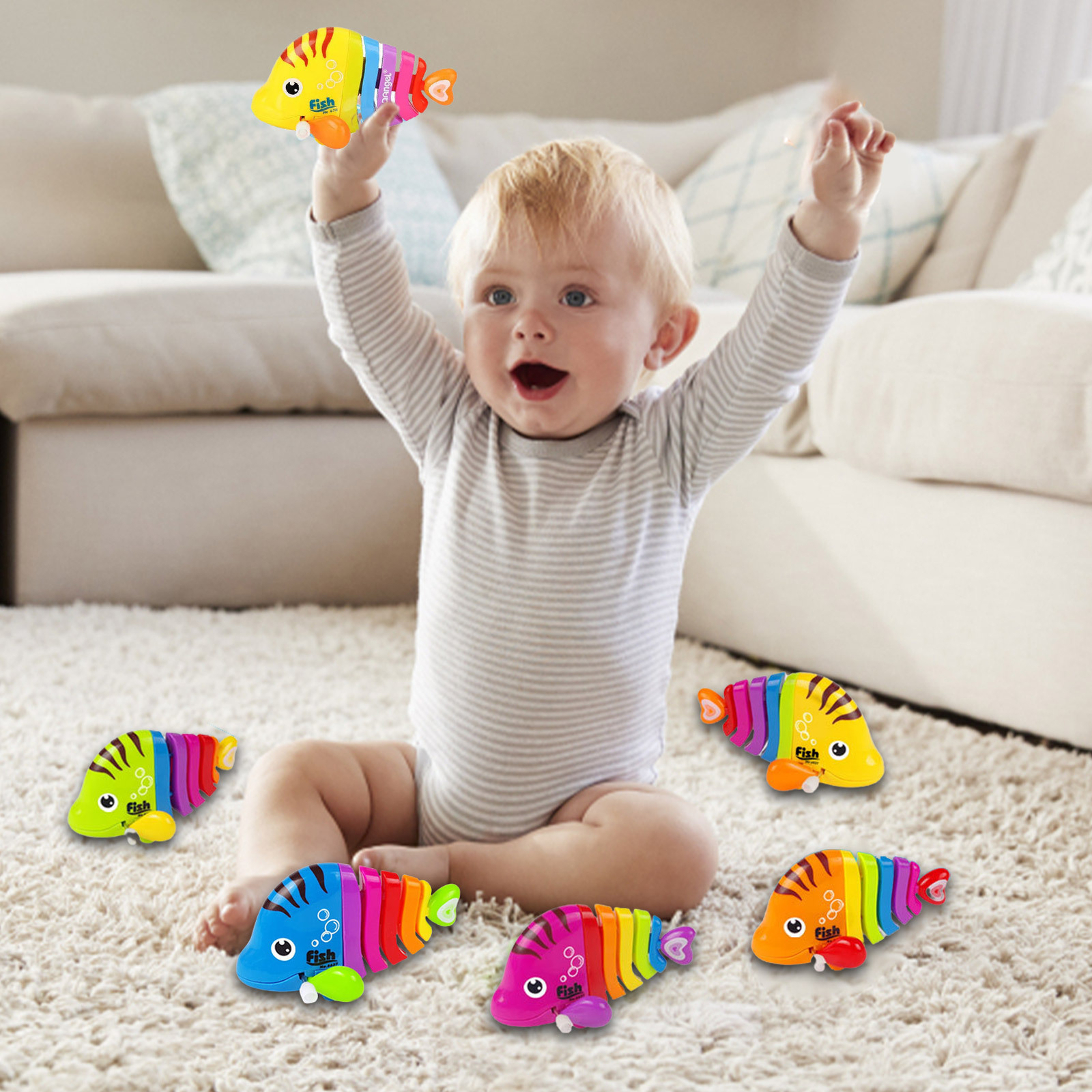 Windup Fish Bath Toy Bathtub Toys for Kids WindUp Bath Toys Of Sea eBay