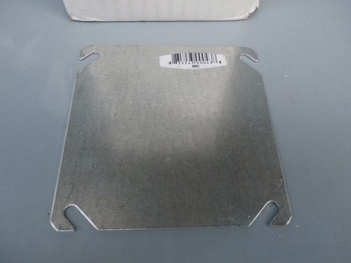 New 50 Pack Orbit 4BC 4 Inch Square Steel Blank Cover (Qty of 50) - Picture 2 of 3