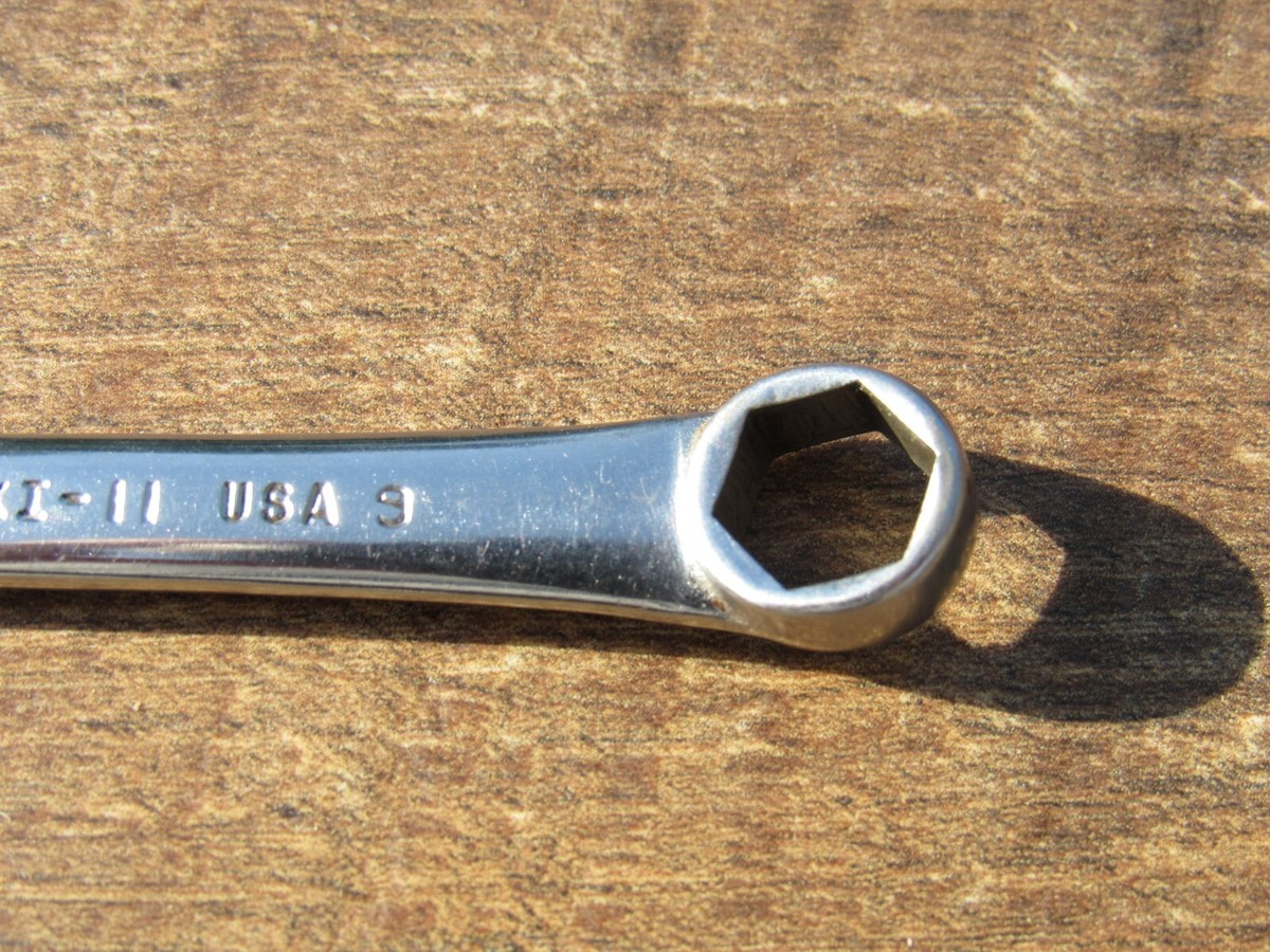 N.です！！！ SNAP ON 11/32 OXI11 SAE 6 POINT OPEN END BOX END WRENCH