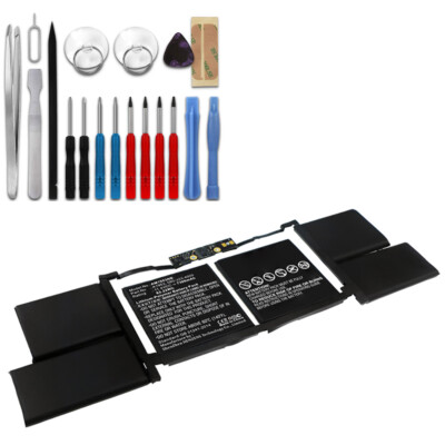  Akku für Apple Macbook Pro 13 Touch - A1989 - Early 2019 5050mAh + Werkzeug-Set