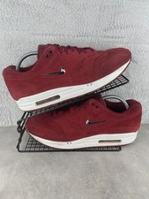 Scarpe da ginnastica Nike Air Max 1 - camoscio bordeaux / rosso - scarpe da ginnastica classiche taglia 10,5