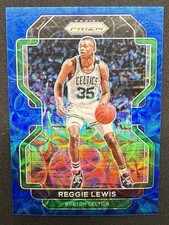 2021-22 Panini Choice Blue Prizm 8/39 Reggie Lewis #279 Boston Celtics SSP