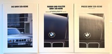 BMW 5er E34, Prospekt 2/91 (41 Seiten), Preise 04/92, Farben und Polster 1/92