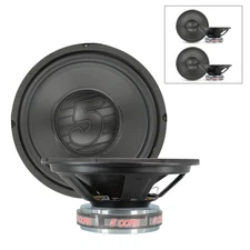 5Core 10" Subwoofer 600W Car Audio 4Ohm Replacement Bass Sub Woofer Loud Speaker