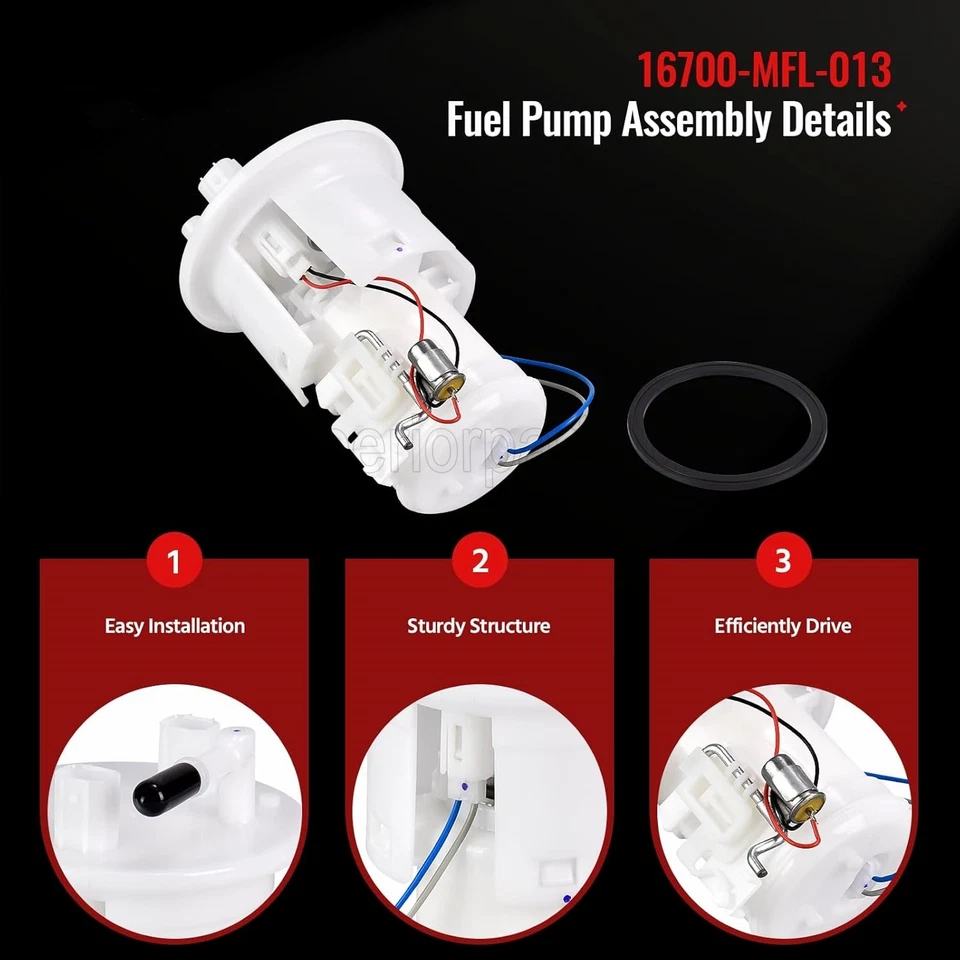 For 2008-2012 Honda CBR1000RR CBR600RR Fuel Pump Module Assembly 16700-MFL-003 — 第 3/4 张图片