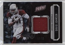 2016 National Convention Football Relics Cracked Ice 25/25 David Johnson 15za