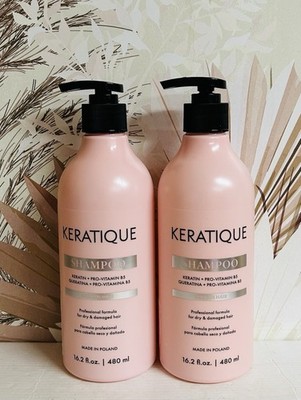 2-Pack Keratique ~ Shampoo with Keratin & Pro-Vitamin B5 16.2 fl