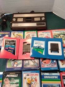 RARE: Sylvania Intellivision 1979 Console  17 games. TESTED!! SEE PHOTOS/ READ!