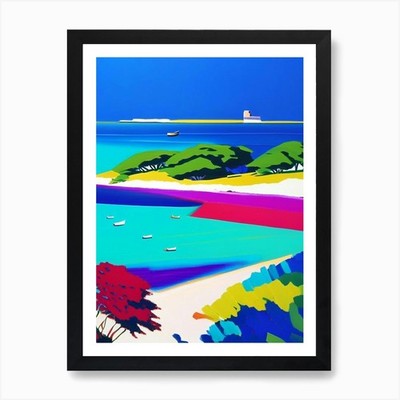 Bazaruto Archipelago Mozambique Col Framed Wall Art Poster Canvas Print Picture