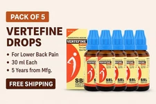 SBL Vertefine Drops 30ml x 5 | Back Pain, Neck Stiffness Relief | Free Ship USA