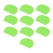 10 Pcs Key Cover, Silicone Key Cap Identifier Protector (Green, 0.79 Inch )