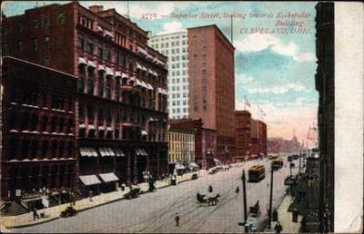 Superior Street ,locking towards Rockefeller Building ,Cleveland   1910