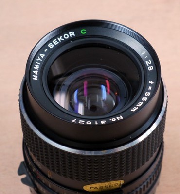 Mamiya Sekor C 2,8/55 mm Top Zustand !