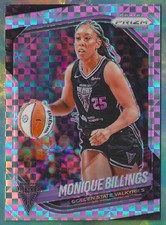 2025 Panini Prizm WNBA - Monique Billings #99 RARE Silver CheckerBoard Prizm