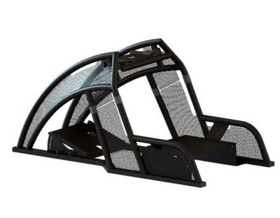 Fanatec Simracing RIG Rennsport Cockpit V2 mit Triple Screen Halterung