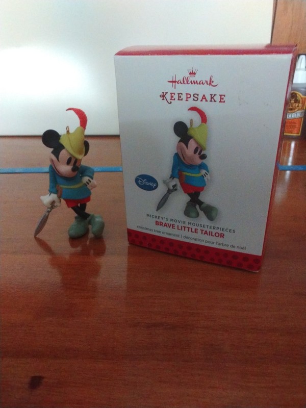 Hallmark Keepsake Mickey Mouse, Brave Little Tailor, 2013, Pre-owned