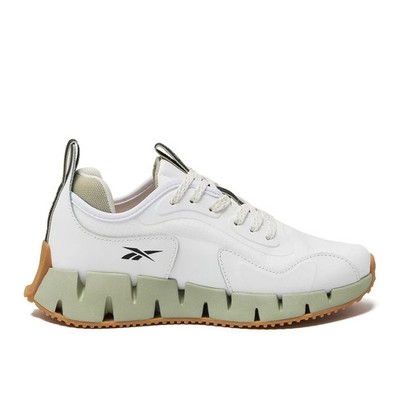 Reebok Zig Dynamica G Women's Sneakers | WHITE VINTAGE GREEN | 7.5