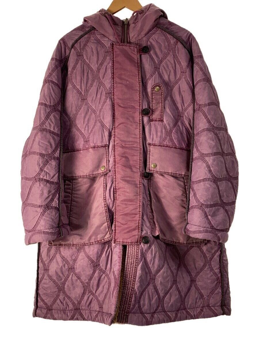 ALTRA DIESEL Altro Cappotto XXS Nylon Viola Animale W DAYA 21 Trapuntato Boa