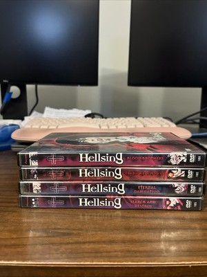 Hellsing - The Complete Collection Set Blood Brothers Impure Souls Eternal..