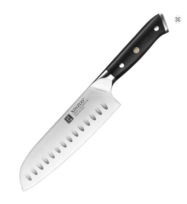 XINZUO Premium Modern 1-8PCS Din 1.4116 Stainless Steel Chef, Santoku...