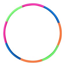 Kids Detachable Plastic Exercise Hoop 32"
