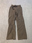 Prana Pants Womens Small Brown Belted Hiking Outdoor Camping 