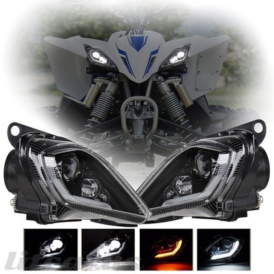 LED-Scheinwerfer Blinker für Yamaha YFZ450R Raptor 250,350, 700,700R 2006 2024 