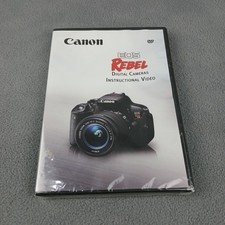Canon EOS Rebel Series Digital Camera Instructional Tutorial Guide Video DVD