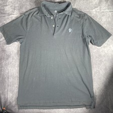 Turtleson Shirt Mens Large Gray Polo Golf