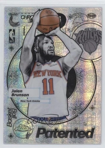 2025 Topps Chrome Jalen Brunson Base (RAW)